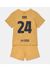 Barcelona Eric Garcia #24 Babyklær Borte Fotballdrakt til barn 2022-23 Korte ermer (+ Korte bukser)